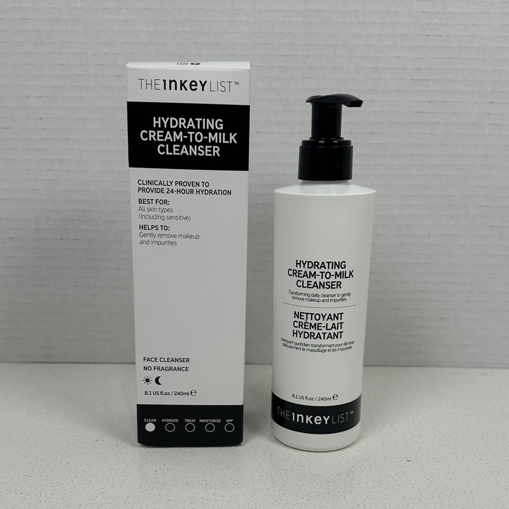 [SKIN] THE INKEY LIST Hydrating Cream-to-Milk Cleanser | Makeup Remover